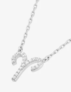 Collier en argent 925‰ oxyde blanc zodiaque bélier SO OR