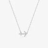 Collier en argent 925‰ oxyde blanc zodiaque sagittaire SO OR