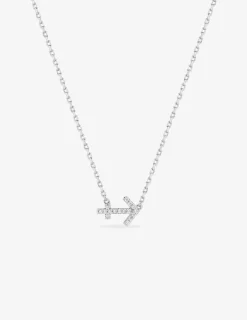 Collier en argent 925‰ oxyde blanc zodiaque sagittaire SO OR