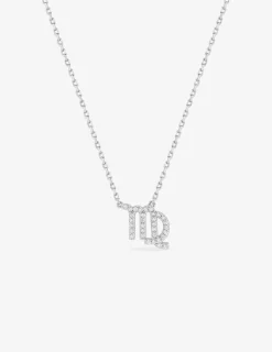 Collier en argent 925‰ oxyde blanc zodiaque vierge SO OR