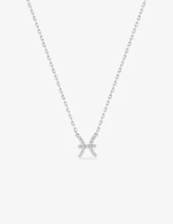 Collier en argent 925‰ oxyde blanc zodiaque poissons SO OR
