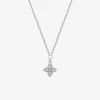 Collier en or blanc 375 ‰, diamants 0,05 ct SO OR