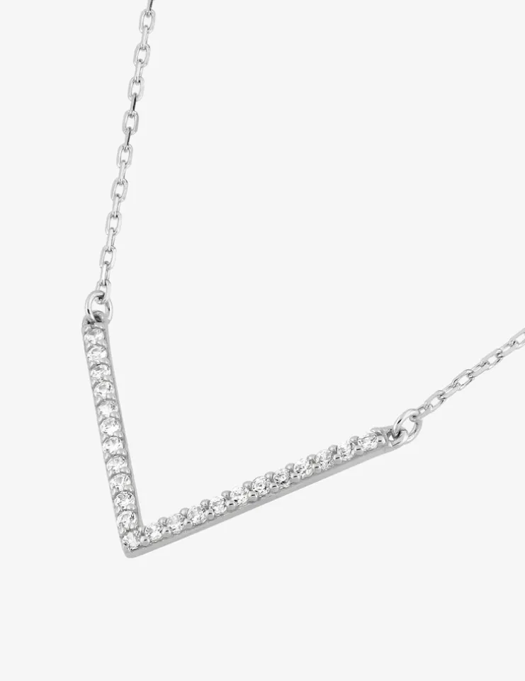 Collier en or blanc 375‰ SO OR