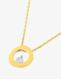 Collier en or jaune et diamant pastillé SO OR