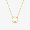 Collier en plaqué or et oxyde de zirconium SO OR