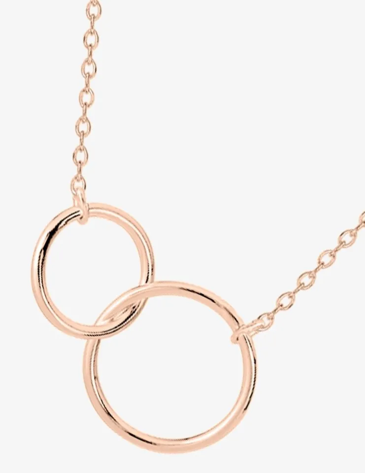 Collier en plaqué or rose SO OR