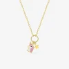 Collier enfant or jaune 375 ‰ et pampille licorne et étoile SO OR
