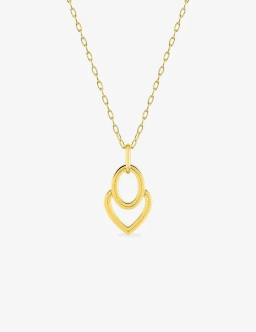 Collier fantaisie or jaune 375‰ SO OR