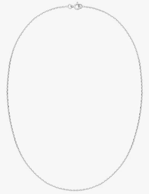 Collier forçat en argent 925 ‰ rhodié 1,50 mm de largeur SO OR