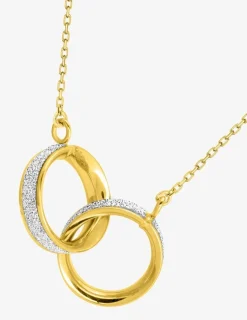 Collier glitter or jaune 375 ‰ SO OR