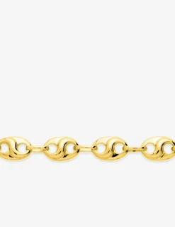 Collier grain de café plaqué or SO OR