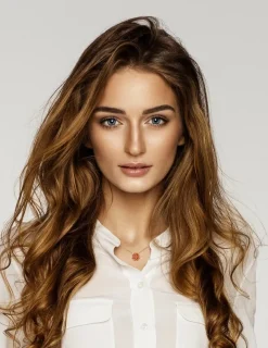 Collier Harmonie Or jaune 375‰ et jeton laque corail SO OR