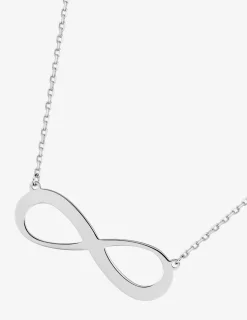 Collier infini personnalisable argent 925‰ rhodié SO OR
