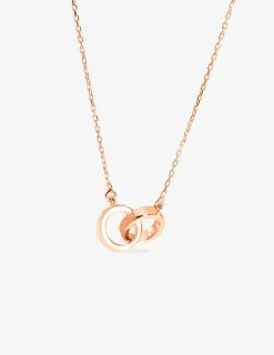 Collier Je te tiens or rose 750‰ SO OR