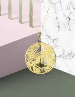 Collier Jungle or jaune 750‰ SO OR