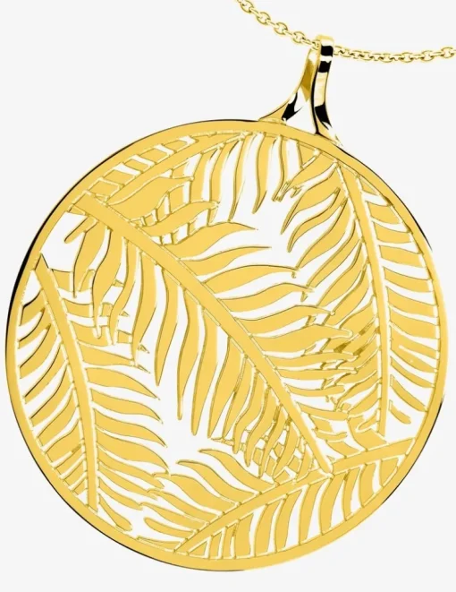 Collier Jungle or jaune 750‰ SO OR