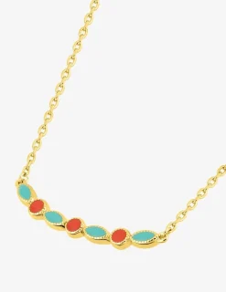 Collier laqué plaqué or SO OR