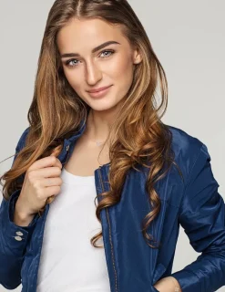 Collier Lorever Or rose 375‰, motif laque ivoire SO OR