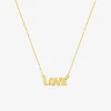 Collier love or jaune 375 ‰ SO OR