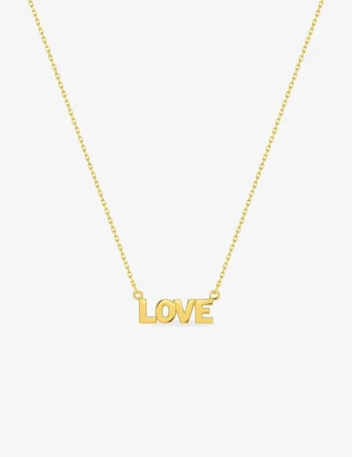 Collier love or jaune 375 ‰ SO OR
