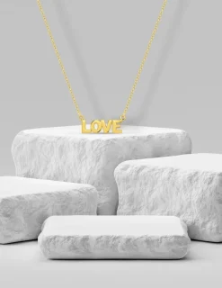 Collier love or jaune 375 ‰ SO OR