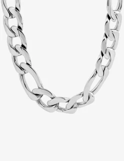 Collier maille alternée 1+3 12 mm acier SO OR