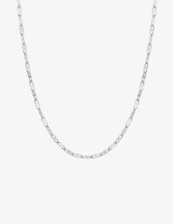 Collier maille fantaisie acier SO OR