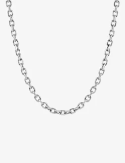 Collier maille forçat 3 mm acier SO OR