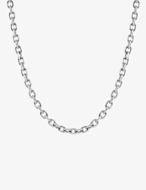 Collier maille forçat 3 mm acier SO OR