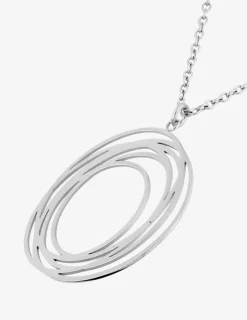 Collier multi cercles acier SO OR