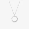 Collier or blanc 375 ‰, oxydes de zirconium SO OR