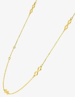 Collier or jaune 375 ‰ avec motifs infinis SO OR