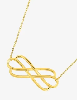 Collier or jaune 375 ‰ et motif fantaisie SO OR