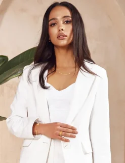 Collier or jaune 750‰ avec motif arrondi sans bélière SO OR