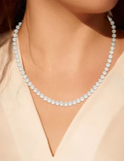 Collier or jaune 375‰ et perles 5 - 5,5 mm SO OR