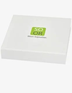 Collier pendentif en acier doré SO OR