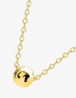 Collier plaqué or boule SO OR