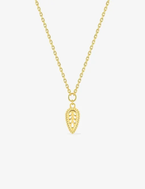 Collier plaqué or et motif fantaisie SO OR