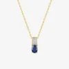 Collier plaqué or et oxydes de zirconium SO OR