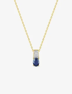 Collier plaqué or et oxydes de zirconium SO OR