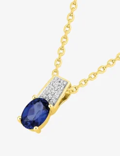 Collier plaqué or et oxydes de zirconium SO OR