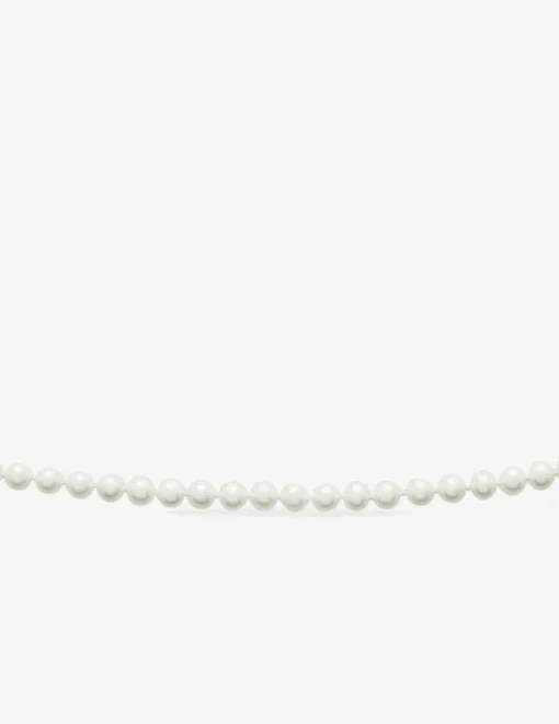 Collier "choker" or jaune 750 ‰ et perle de culture d'eau douce 5-5,5 mm SO OR