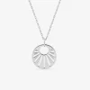 Collier soleil argent 925‰ rhodié SO OR