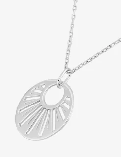 Collier soleil argent 925‰ rhodié SO OR