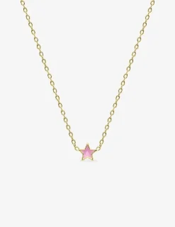 Collier étoile plaqué or SO OR