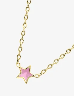 Collier étoile plaqué or SO OR