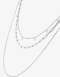 Collier trois rangs en acier SO OR