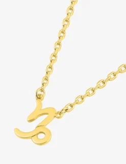 Collier zodiaque Capricorne en plaqué or SO OR