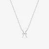 Collier zodiaque poisson en argent 925 ‰ rhodié SO OR