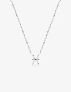 Collier zodiaque poisson en argent 925 ‰ rhodié SO OR